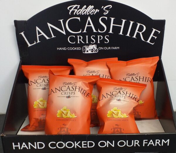 Fiddlers Lancashire Sauce Flavour Crisps